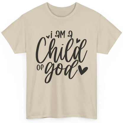 Christian Cross I'm Child Of God Bible Verse Faith Religious Classic Unisex T-Shirt