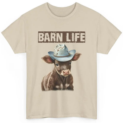 Cute Cow Barn Life Cowboy Hat Little Cowboy Western Boy Classic Unisex T-Shirt