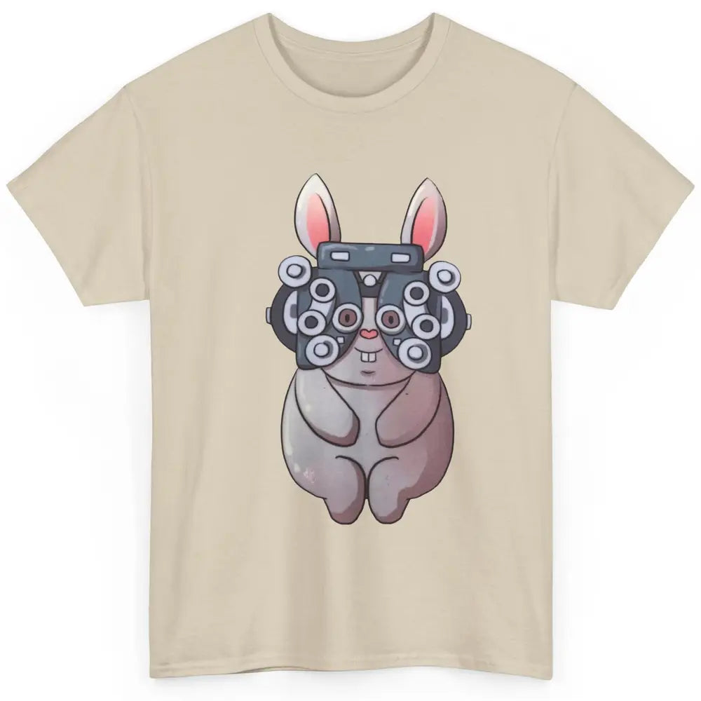 Cute Rabbit Phoropter Eye Check Optometrist Optician Life Classic Unisex T-Shirt