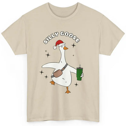 Funny Silly Goose Boojee Christmas Goose Bag And Cup Holiday Classic Unisex T-Shirt