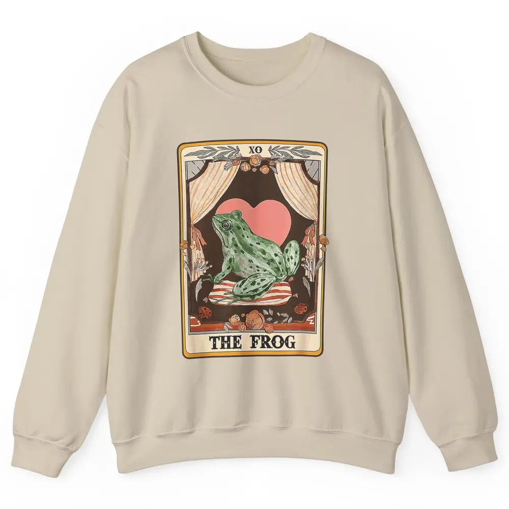 The Ginger Tarot Card Ginger Tabby Cat Ginger Cat Halloween Unisex Crewneck Sweatshirt