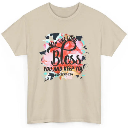 Christian May the Lord Bless You and Keep You Bible Verse Classic Unisex T-Shirt