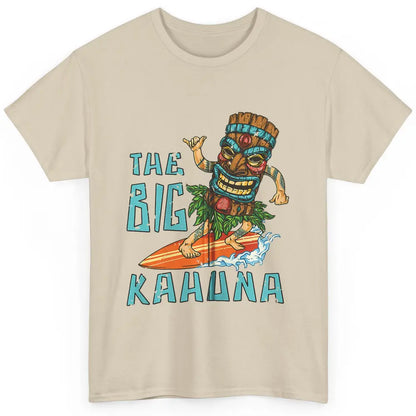 Tiki Big Kahuna Surfer Tropical Hawaii Aloha Paradise Beach Classic Unisex T-Shirt