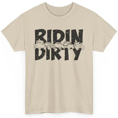 Retro UTV SXS Rider Riding Dirty ATV Offroad Riding SXS Life Classic Unisex T-Shirt