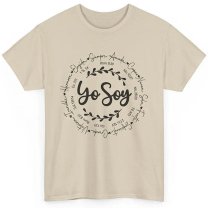 Christian Yo Soy Inspiracion Bible Verse Spanish Religious Classic Unisex T-Shirt