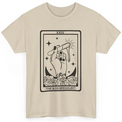 Wax Specialist Tarot Card Beautician Wax Hustler Cosmetology Classic Unisex T-Shirt