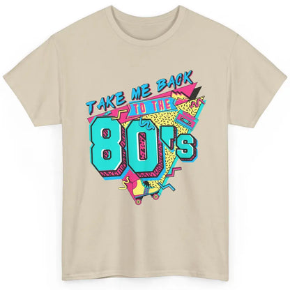 Vintage Take Me Back To The 80s Cassette Retro Rainbow Child Classic Unisex T-Shirt