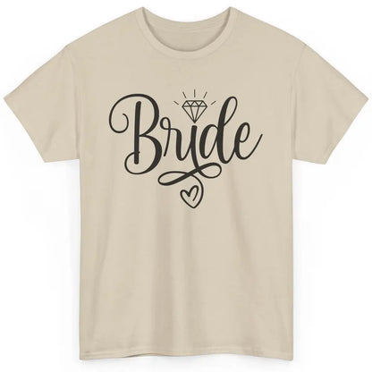 Bride To Be Wedding Ring Future Mrs. Engagement Bachelorette Classic Unisex T-Shirt