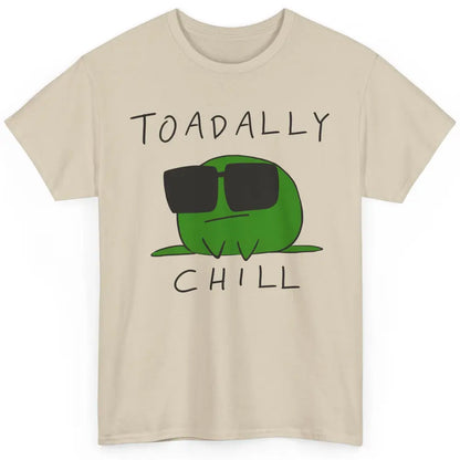 Chill Frog With Sunglasses Toadally Chill Frog Lovers Gift Classic Unisex T-Shirt