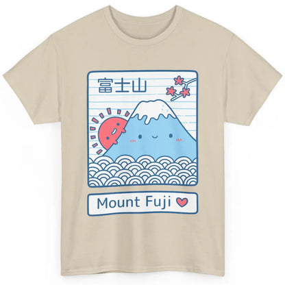 Cute Kawaii Mount Fuji The Highest Mountain In Japan Tokyo Classic Unisex T-Shirt