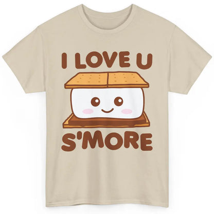 Funny Camping I Love You Smore Pun Camper Campfire Retro Classic Unisex T-Shirt