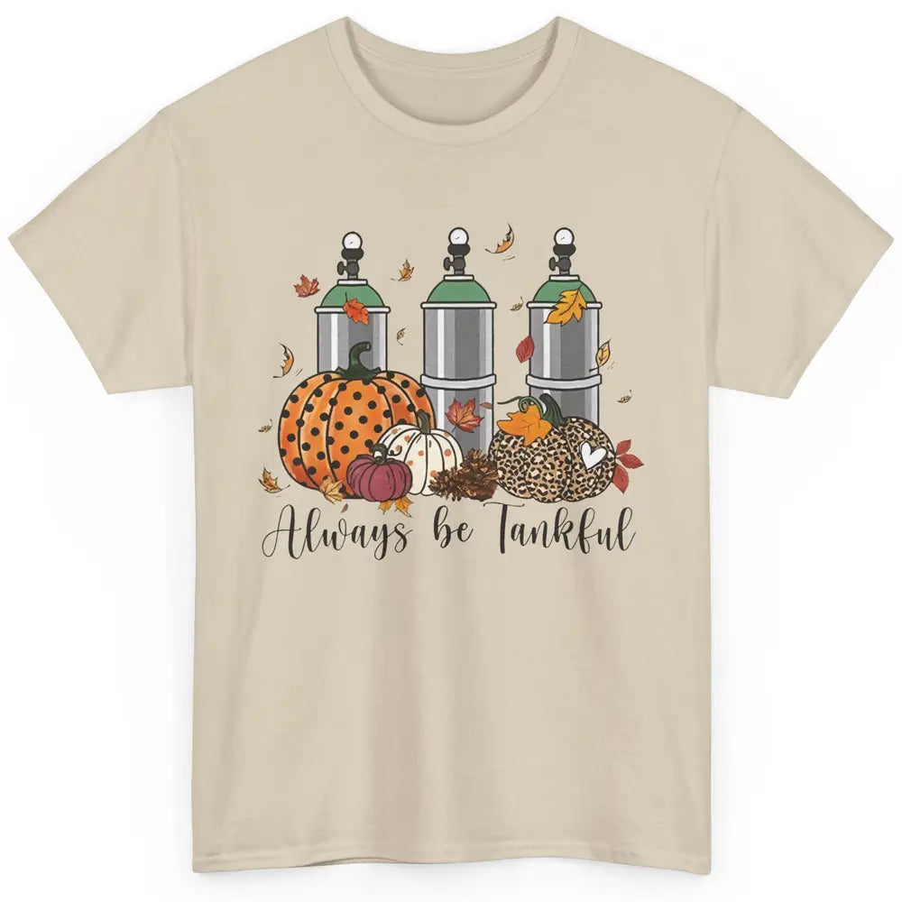 Thanksgiving Respiratory Therapist Thankful RT Nurse Autumn Classic Unisex T-Shirt