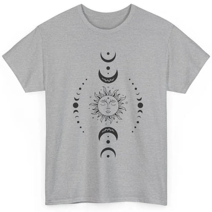 Boho Sun And Moon Hippie Girl Peace Lovers Halloween Costume Classic Unisex T-Shirt