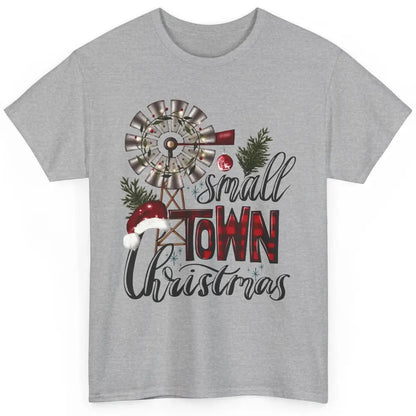 Retro Small Town Christmas Western Hometown Christmas Classic Unisex T-Shirt