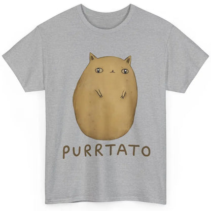 Funny Cat Potato Parody Costume Cat Mom Humorous Sarcastic Classic Unisex T-Shirt