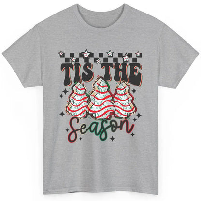 Funny Christmas Tree Cake Tis The Season Debbie Western Xmas Classic Unisex T-Shirt