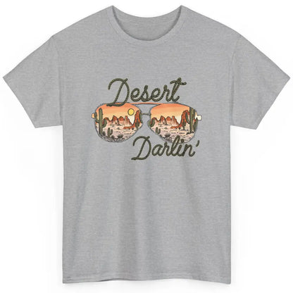 Desert Girl Sunglasses Desert Darlin' Cactus Western Cowgirl Classic Unisex T-Shirt