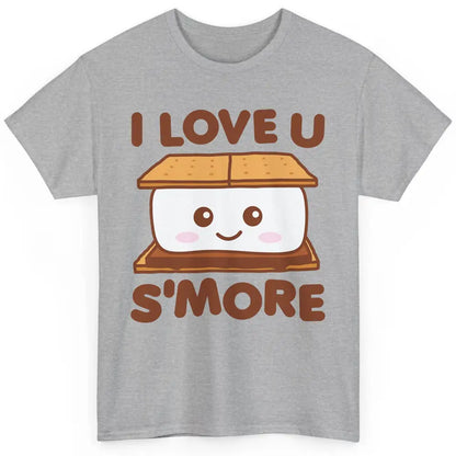 Funny Camping I Love You Smore Pun Camper Campfire Retro Classic Unisex T-Shirt