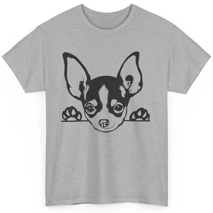 Chihuahua Owner Gift Chihuahua Dog Mom Chihuahua Black White Classic Unisex T-Shirt