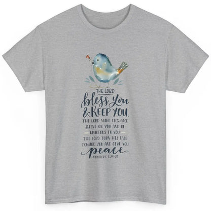 Christian The Lord Bless You Keep You Bible Verse Religious Classic Unisex T-Shirt