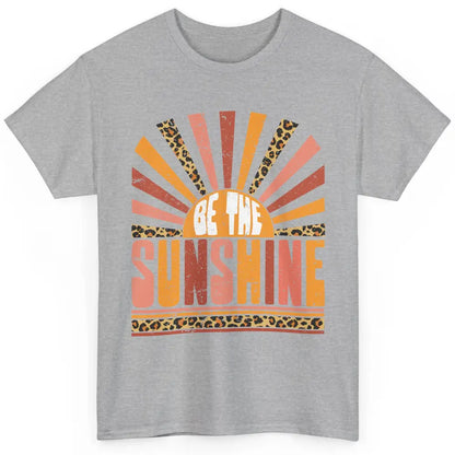 Be The Sunshine Retro Leopard Sun Vintage Summer Vacation Classic Unisex T-Shirt