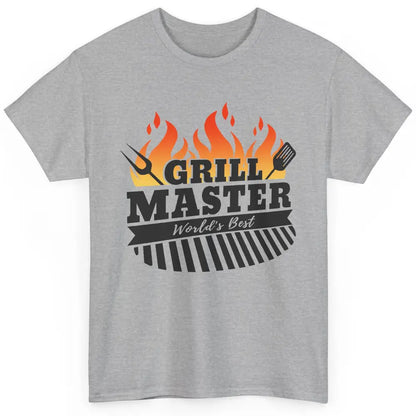 Funny BBQ Grill Master World's Best Grillfather Grillers Classic Unisex T-Shirt