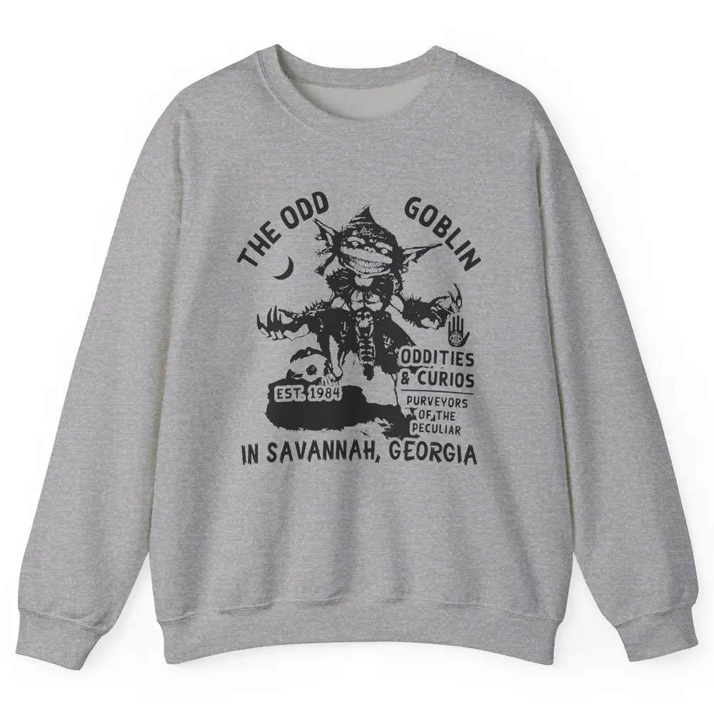 Vintage The Odd Goblin Est 1984 Oddities Savannah Georgia Unisex Crewneck Sweatshirt