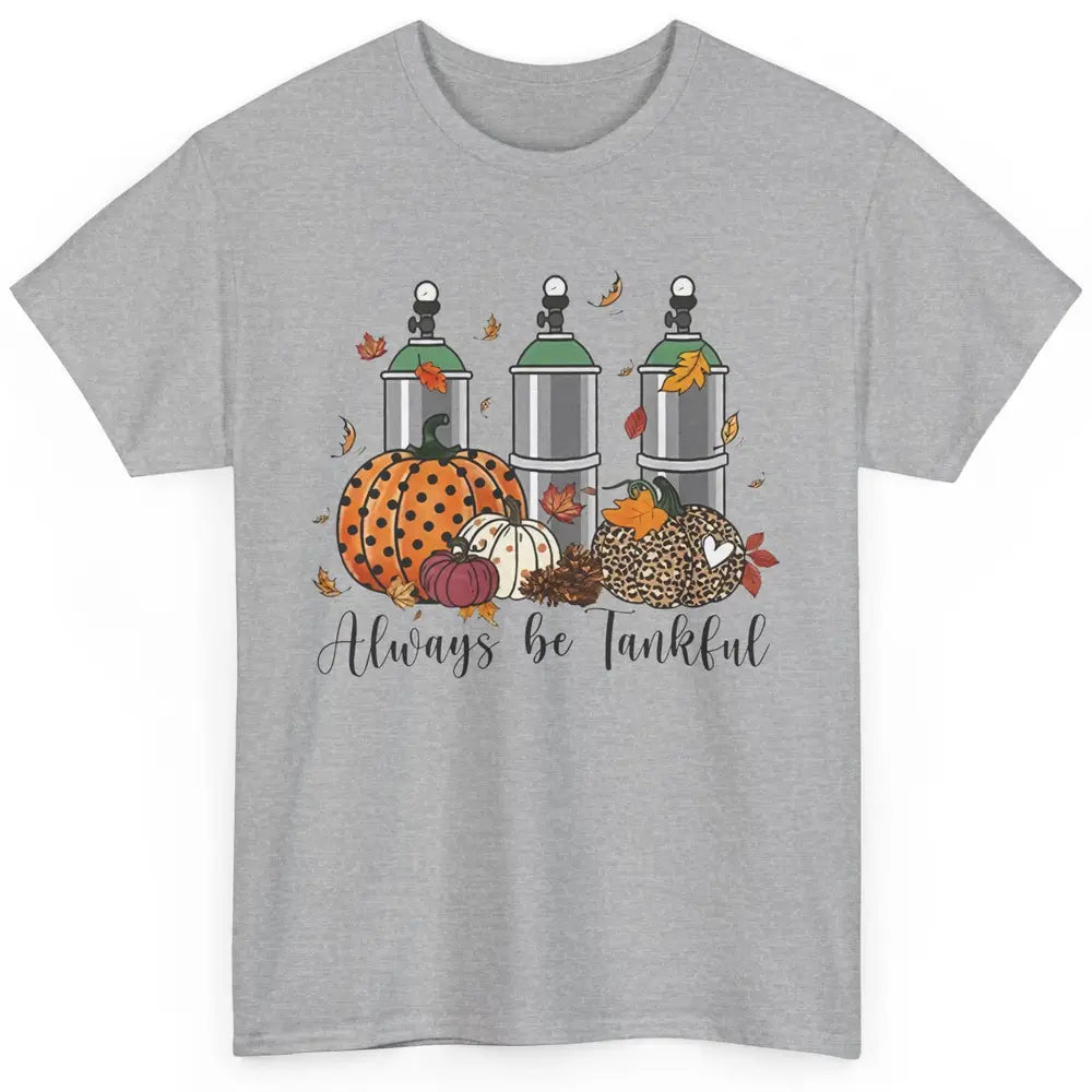 Thanksgiving Respiratory Therapist Thankful RT Nurse Autumn Classic Unisex T-Shirt