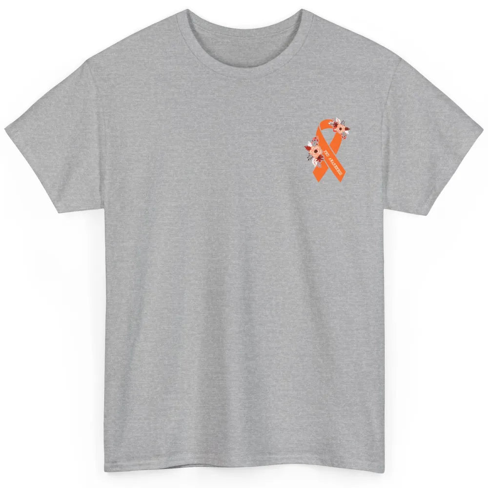 Functional Neurological Disorder Awareness FND Orange Ribbon Classic Unisex T-Shirt