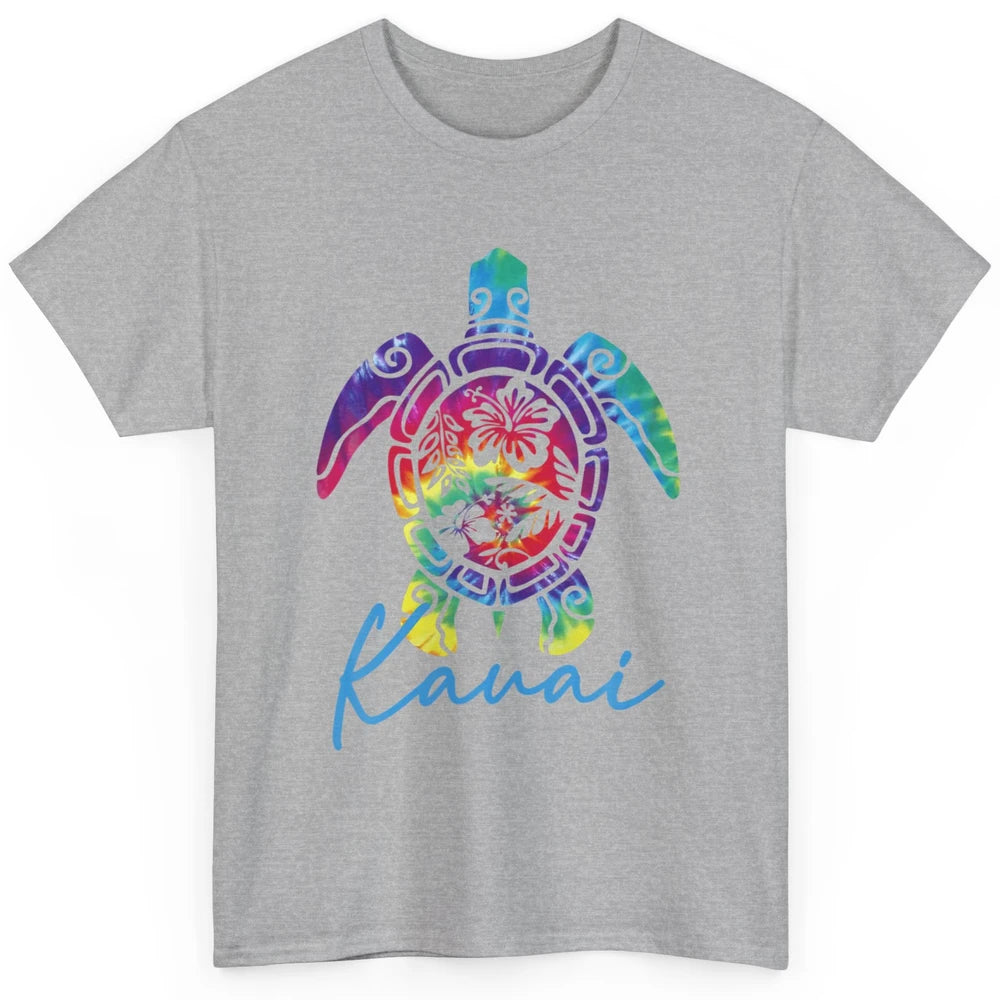 Cute Hawaiian Sea Turtle Kauai Hawaii Island Vacation Beach Classic Unisex T-Shirt