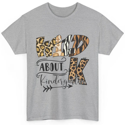 Wild About Kindergarten Back To School Student Teacher Gift Classic Unisex T-Shirt