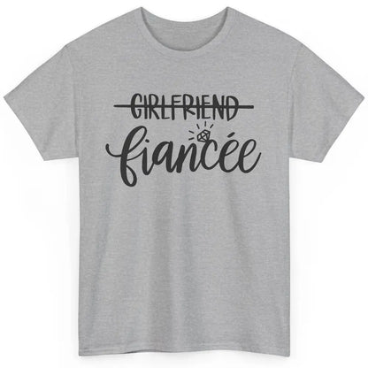 Fiancee Future Mrs. Bride Squad Engagement Bachelorette Gift Classic Unisex T-Shirt