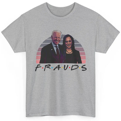 Vintage Joe Biden Frauds Anti Biden Liberals Kamala Harris Classic Unisex T-Shirt