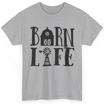 Farmhouse Barn Life Small Town Farm Animals Western Country Classic Unisex T-Shirt