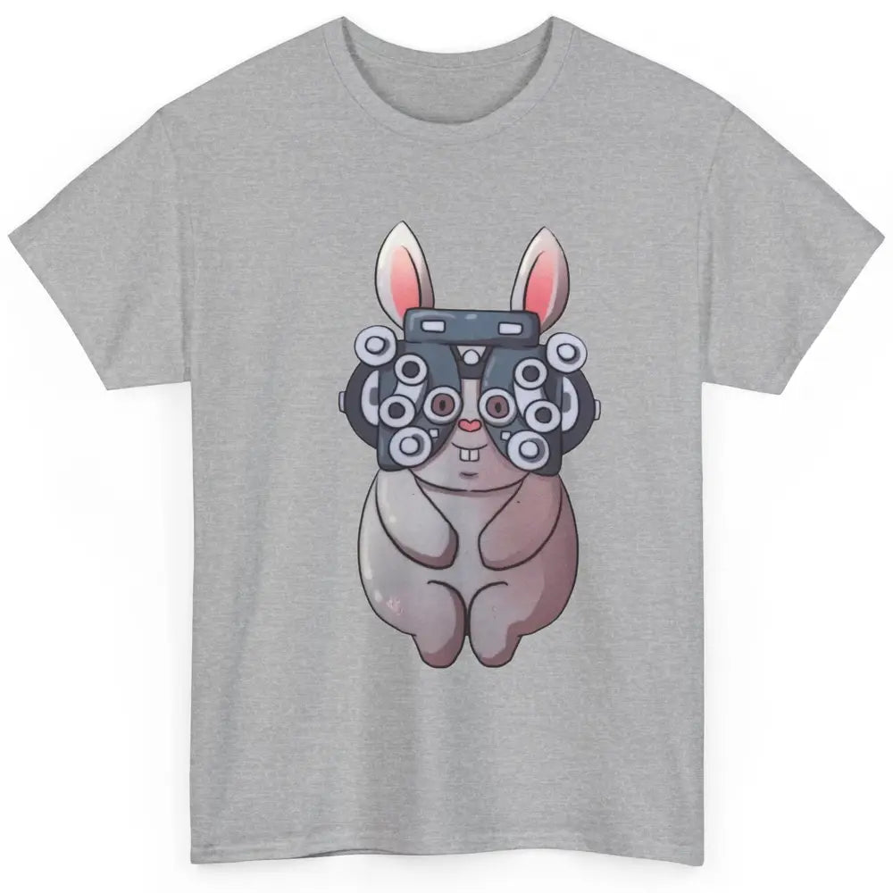 Cute Rabbit Phoropter Eye Check Optometrist Optician Life Classic Unisex T-Shirt