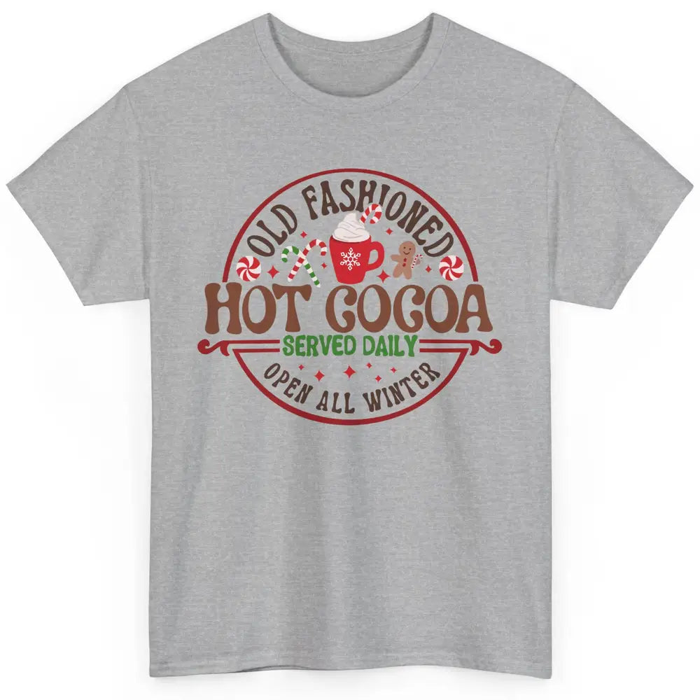 Christmas Gingerbread Hot Cocoa Hot Chocolate Christmas Classic Unisex T-Shirt