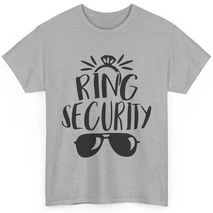 Wedding Ring Security Boy Girl Ring Bearer Wedding Party Classic Unisex T-Shirt