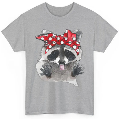 Bandana Racoon Baby Trashed Racoon Panda Lovers Gift Classic Unisex T-Shirt