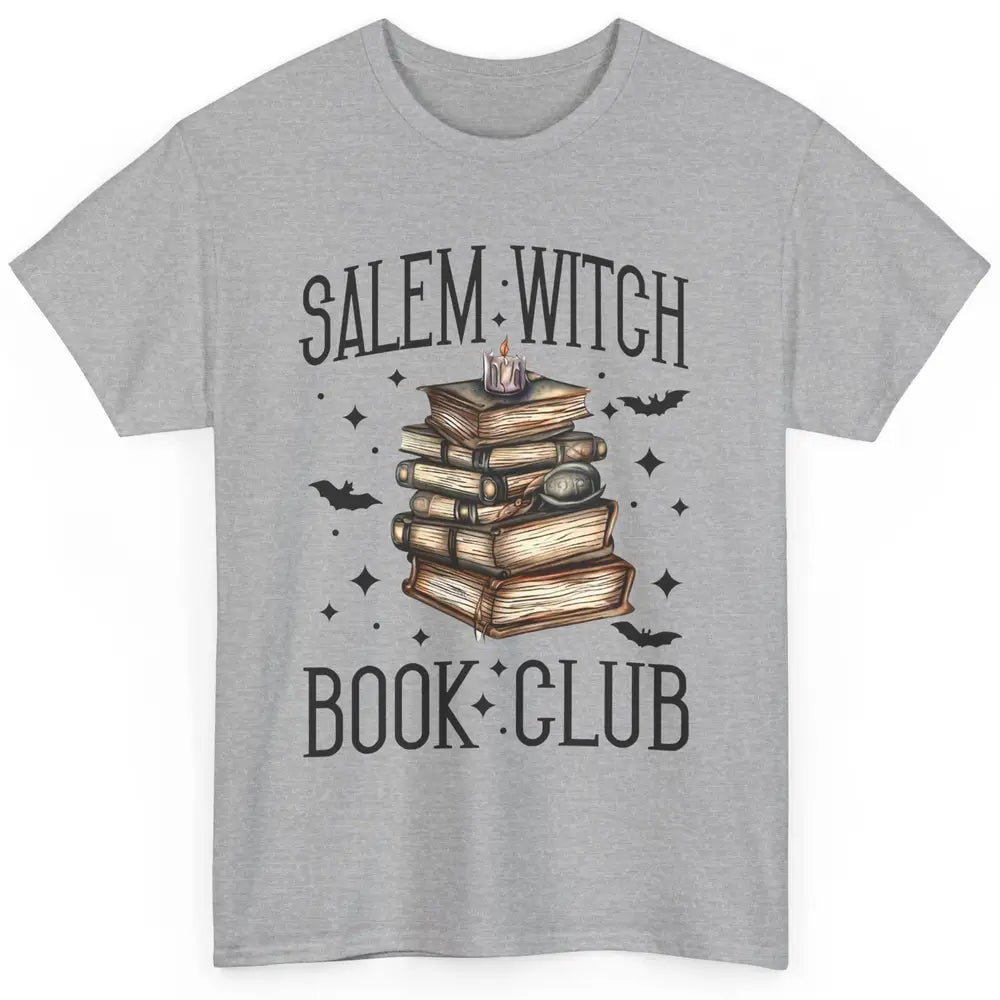 Retro Halloween Salem Witch Book Club Booknerd Reading Lover Classic Unisex T-Shirt