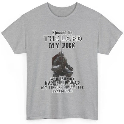 Christian Knight Templar The Lord My Rock Spiritual Warfare Classic Unisex T-Shirt