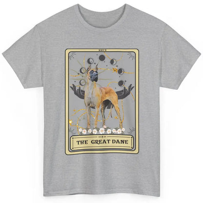 The Great Dane Tarot Card Great Dane Mom Halloween Dog Mom Classic Unisex T-Shirt