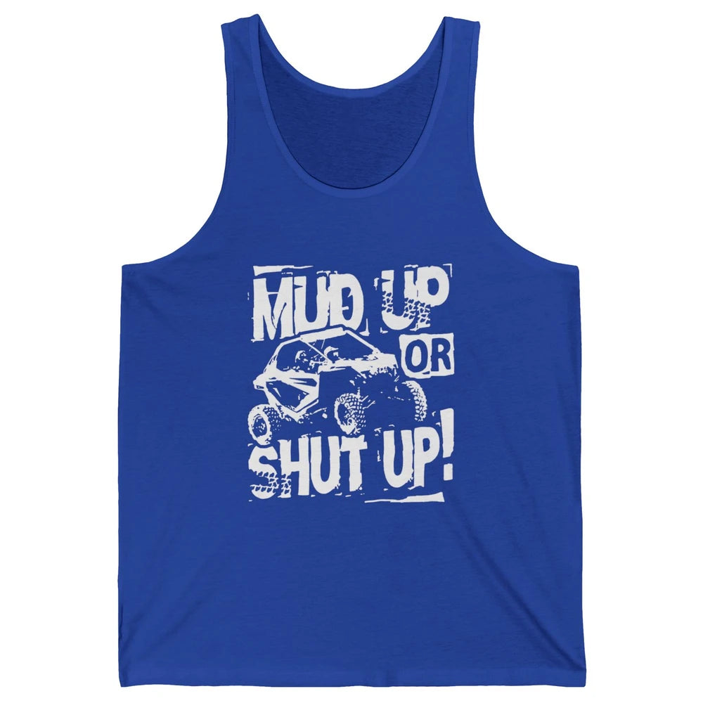 Retro UTV SXS Rider Mud Up ATV Offroad Riding SXS Rider Life Unisex Jersey Tank