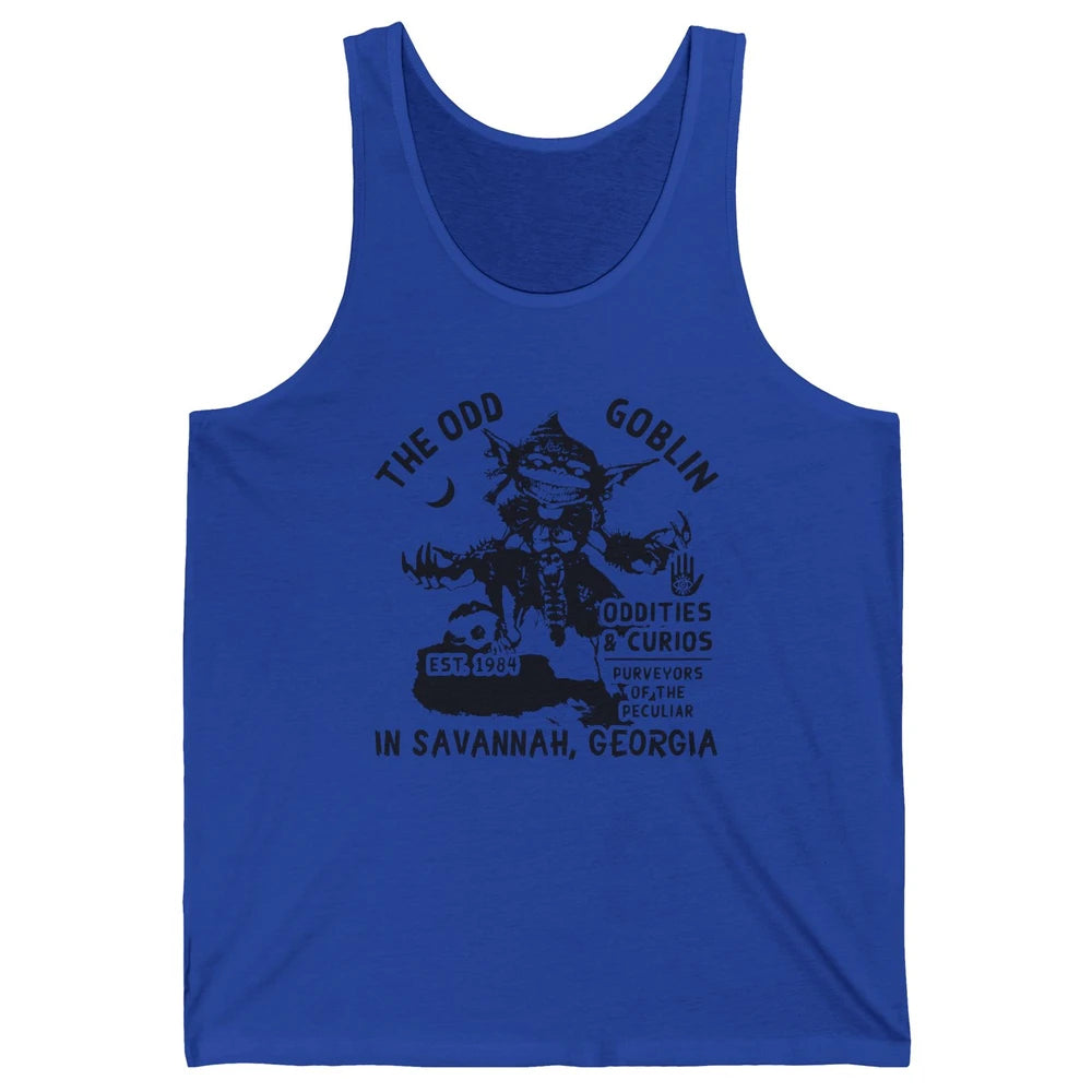 Vintage The Odd Goblin Est 1984 Oddities Savannah Georgia Unisex Jersey Tank