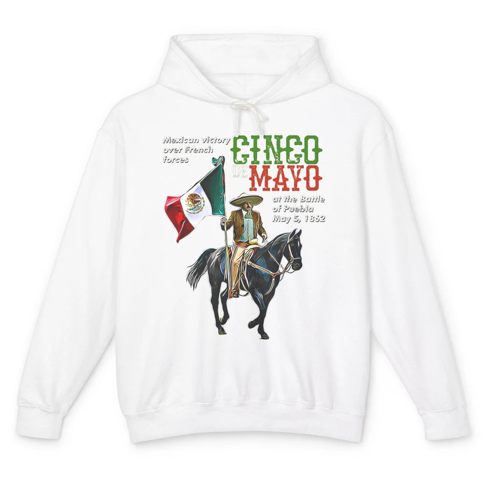 Battle Puebla May 5 1862 Cinco De Mayo Party Fiesta Mexican Unisex Lightweight Hoodie