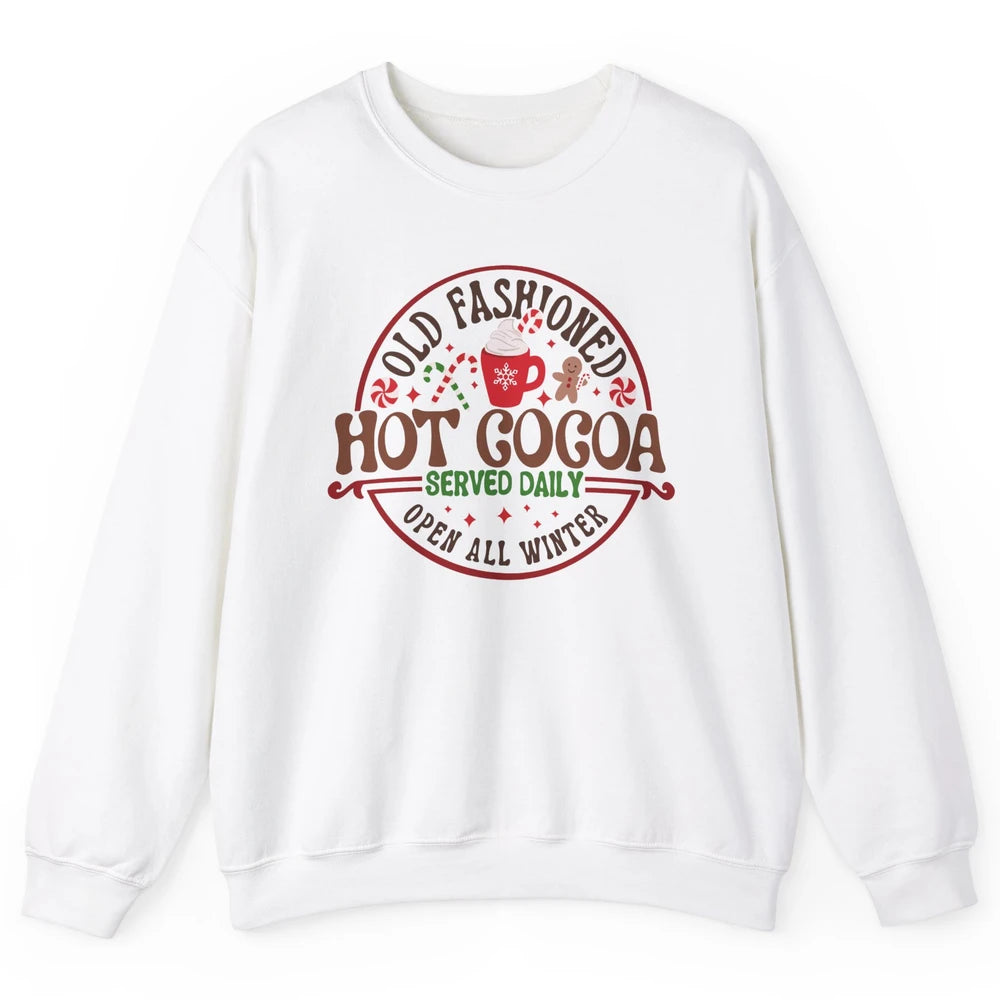 Christmas Gingerbread Hot Cocoa Hot Chocolate Christmas Unisex Crewneck Sweatshirt