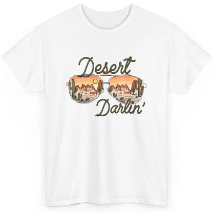 Desert Girl Sunglasses Desert Darlin' Cactus Western Cowgirl Classic Unisex T-Shirt