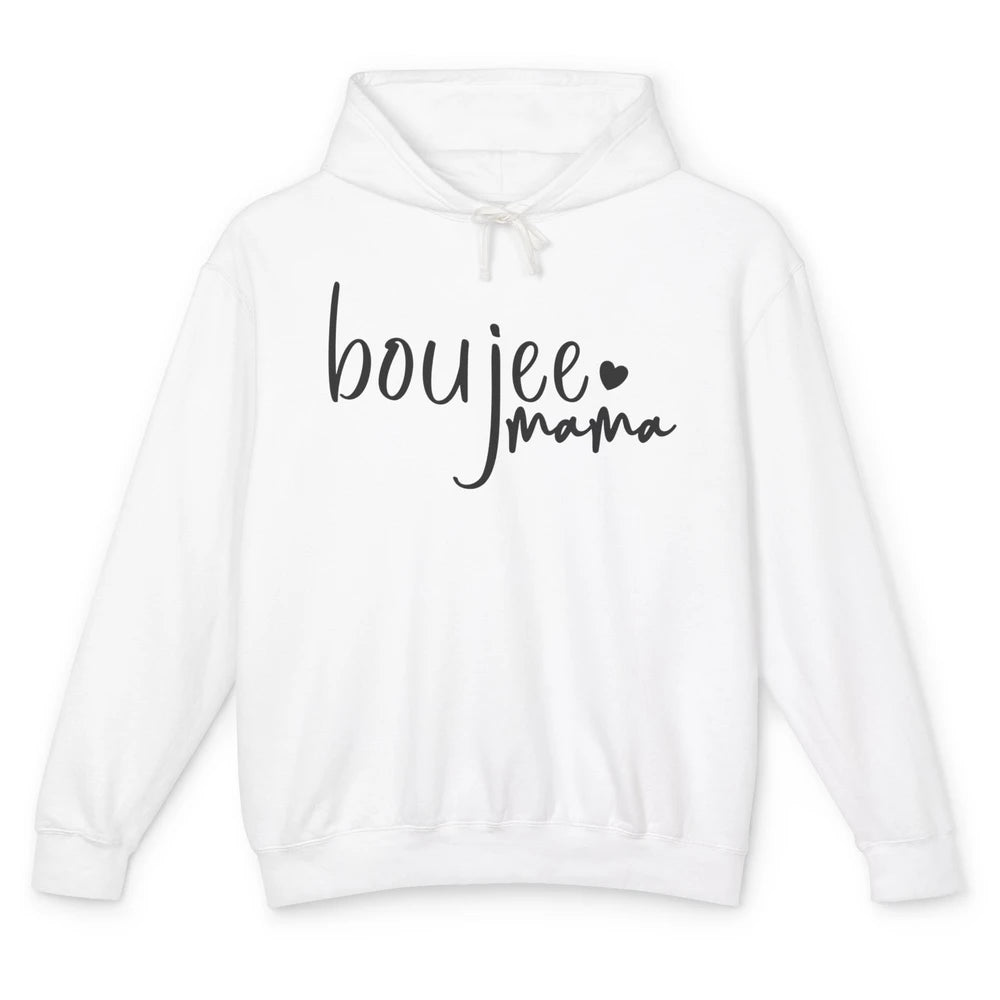 Boujee Mama Boujee Mom Fall Halloween Western Girl Mama Unisex Lightweight Hoodie