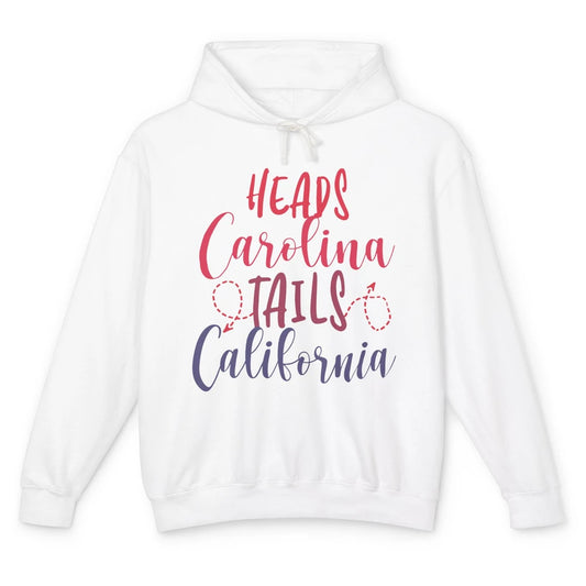 Heads Carolina Tail California Western Summer Beach Paradise Unisex Lightweight Hoodie