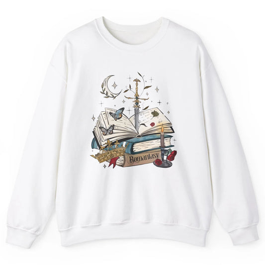 Bookish Romance Reader Librarian Literature Gothic Bookworm Unisex Crewneck Sweatshirt