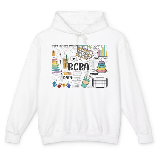 BCBA Behavior Analyst Special Education Teacher Therapist Unisex Lightweight Hoodie